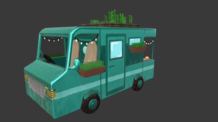 Lil caravan 3D Model