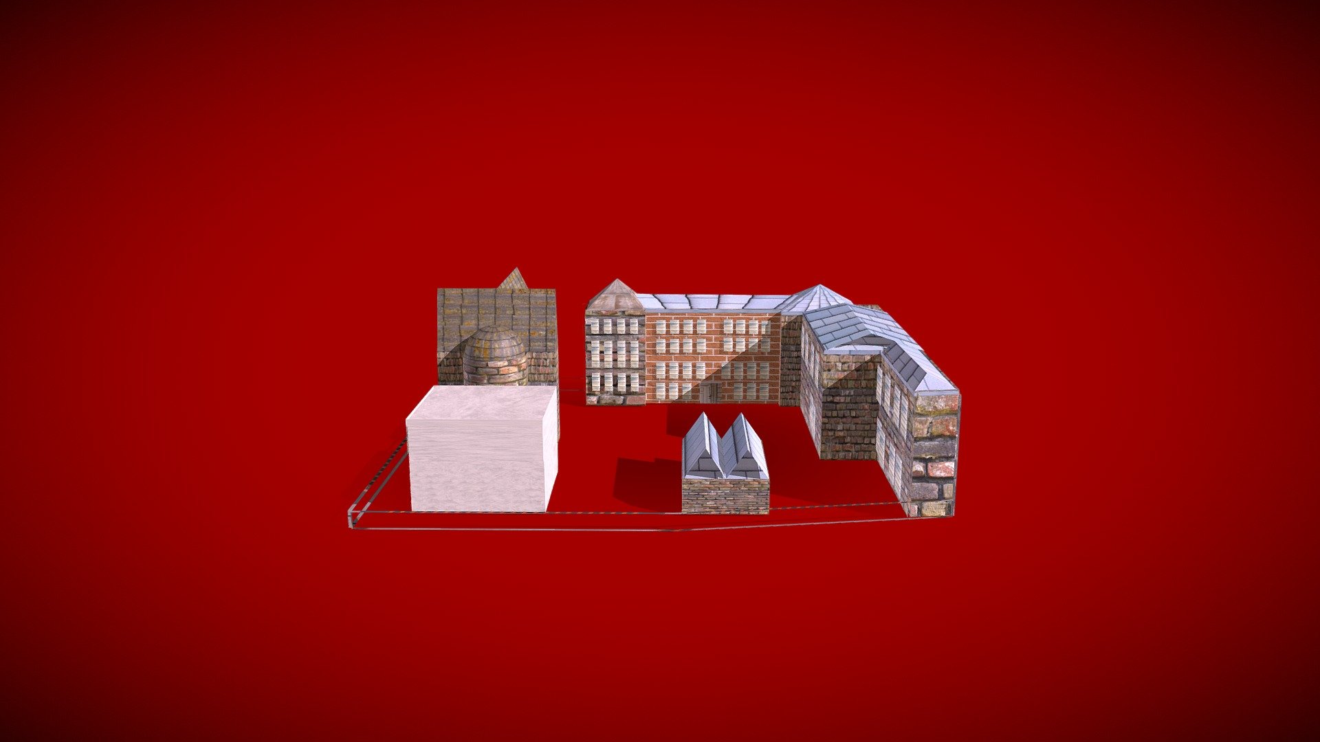 Modèle 3D du Lycée Sacré Coeur
