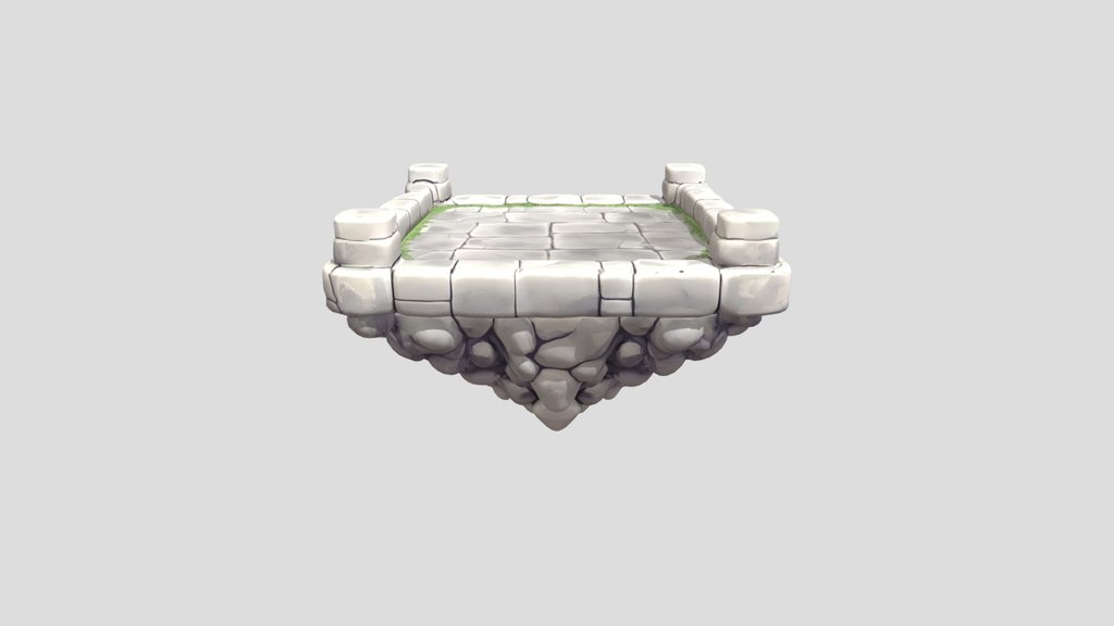 Floating Stone Platform