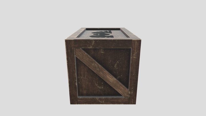 Astra Militarum Supply Crate 3D Model