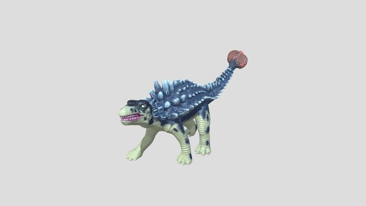 Dino Valley Mini Ankylosaurus Dinosaur