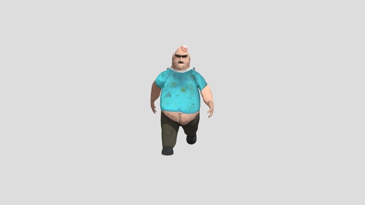Dirty Bob 3D Model