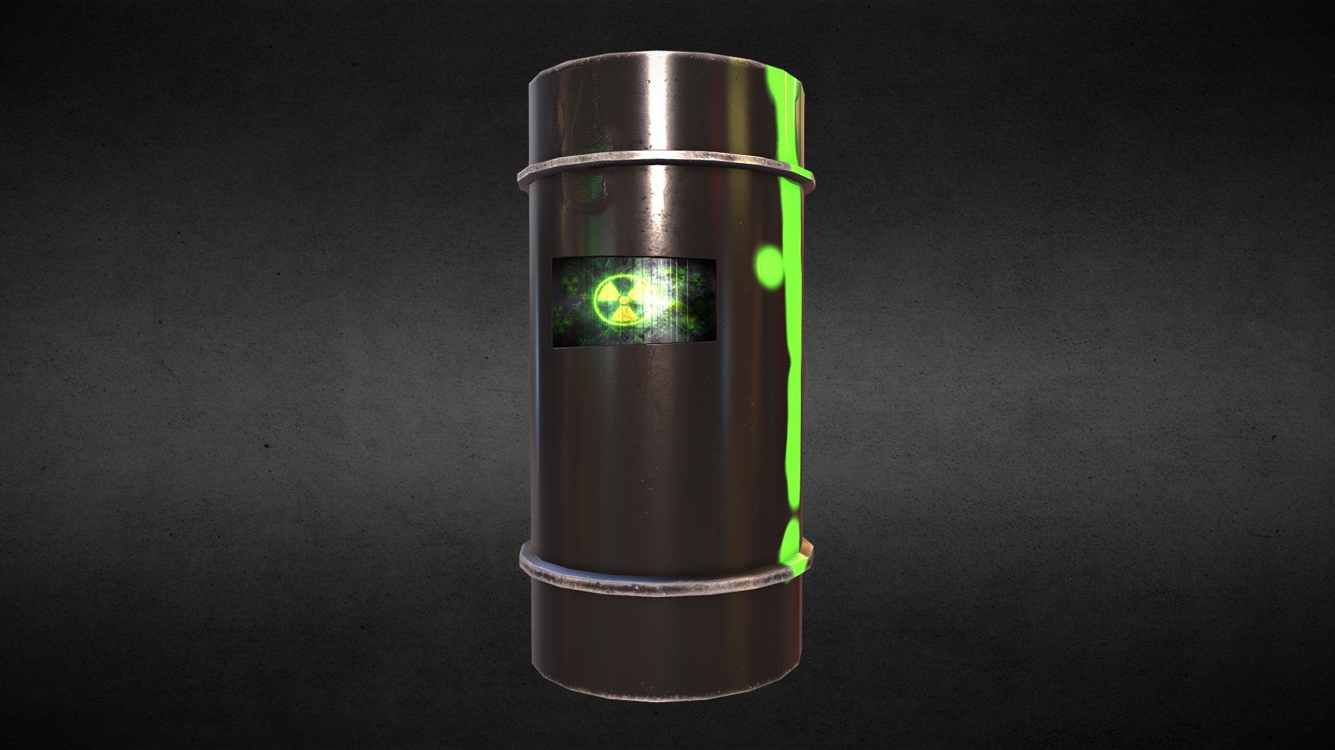 Metal Barrel - 3D model by Hanxing.Liu [12f3e6f] - Sketchfab