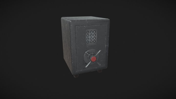 Retrofitted Safe 3D Model