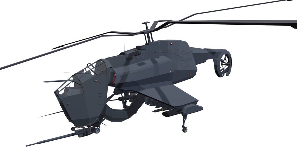 Hunter Chopper Modded (Half-Life 2)