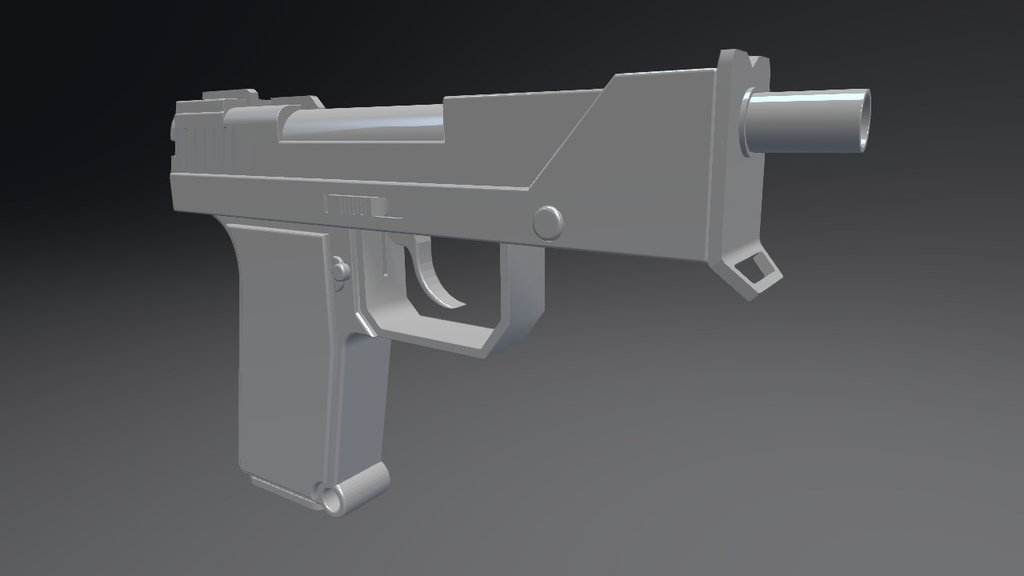 Akira: Ryu's Gun (makarov trigger) - Download Free 3D model by Spookies ...