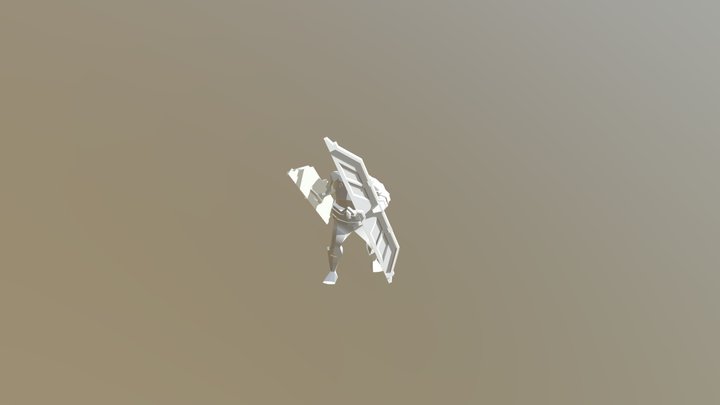Royal Guard Attack (Slo-mo) 3D Model