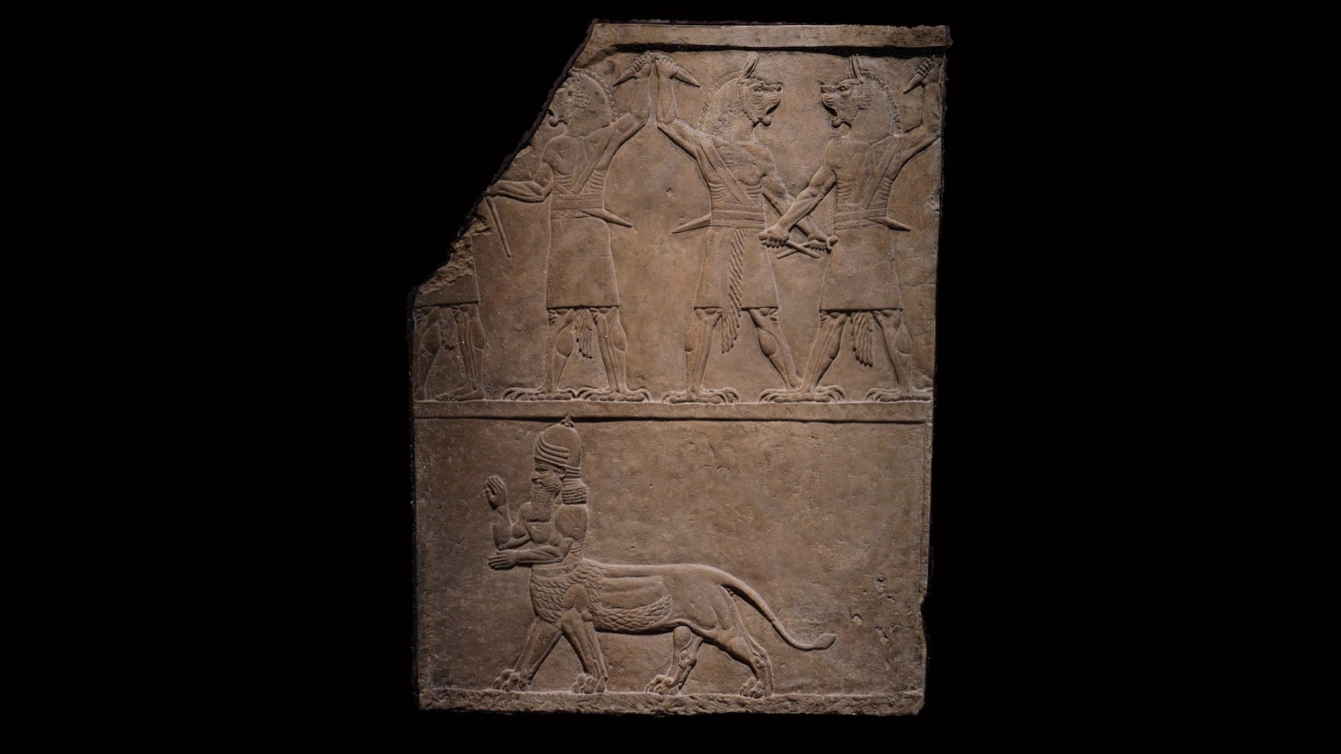 Nineveh North Palace, Room 5 Door B panel 2 — Sketchfab embed 3D viewer