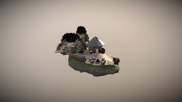 Village13 3D Model