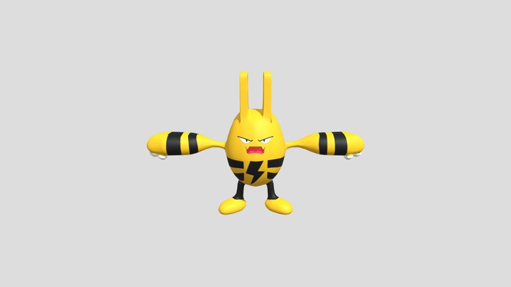 Elekid 3D Model