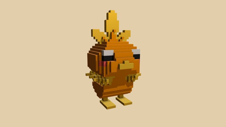 Torchic 3D models - Sketchfab