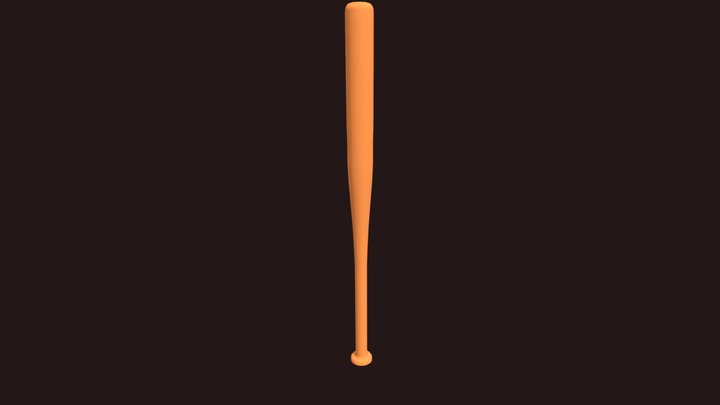 Baseball Bat 3D Model