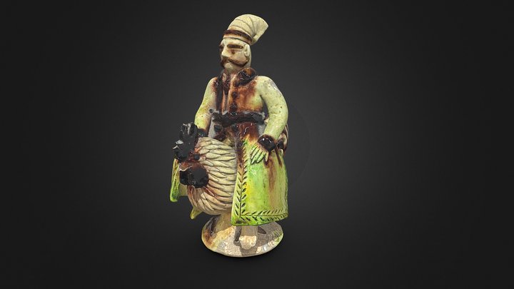 Twardowski na kogucie 3D Model