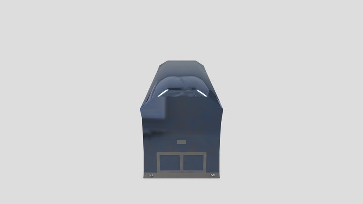 busNoTires 3D Model