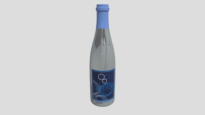 Cartor Wine Bottle 3D Model