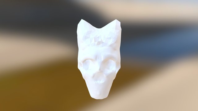 caveira (trabalhando ainda) 3D Model