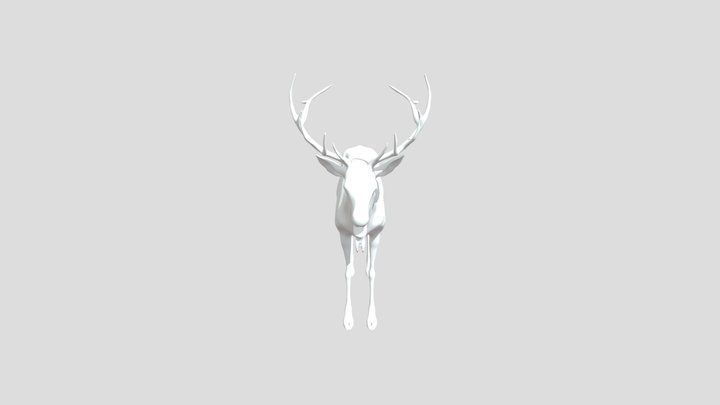 Stag_of_Shadows_1003141156_fbx 3D Model