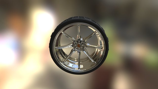 Baracus Wheel Exercise 3D Model