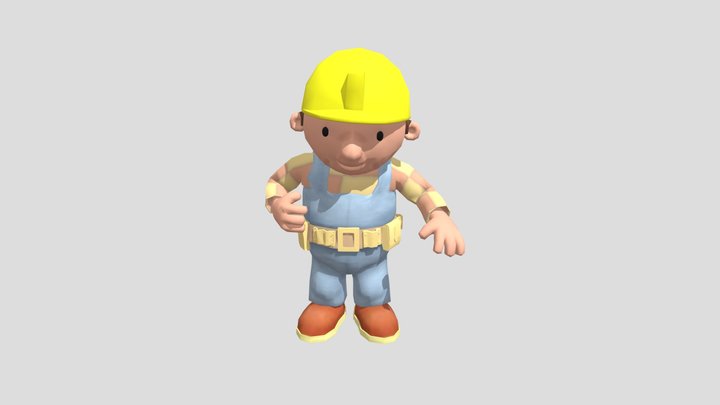 Bob The Builder PS2 3D Model