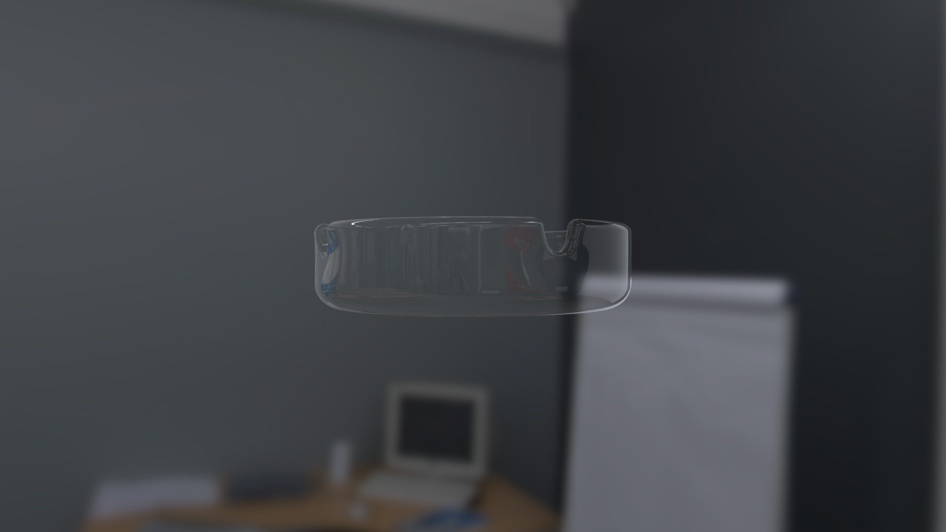 Glass Ashtray Download Free 3D model by Freaky Crab (FreakyCrab