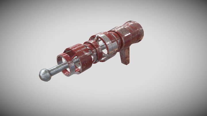 ray gun for project 3D Model