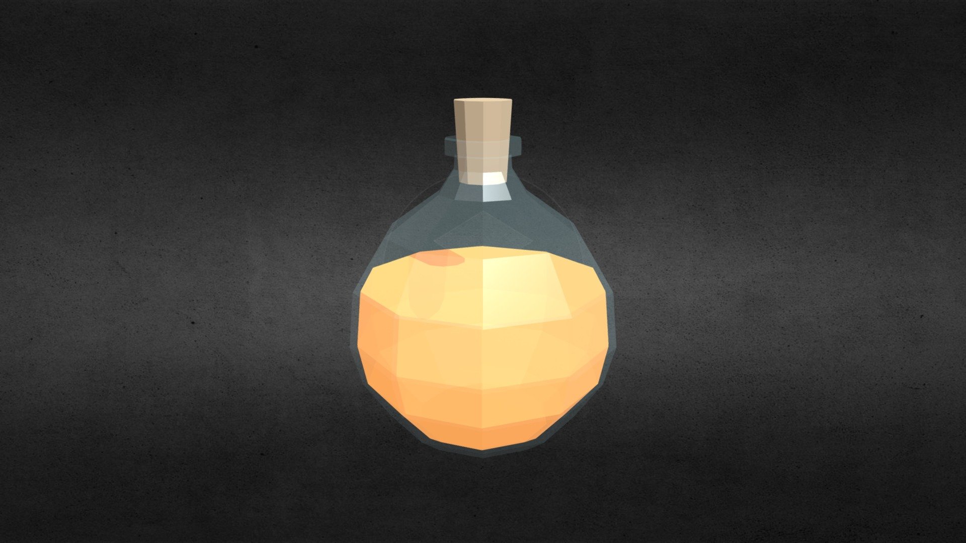 Potion Bottle 02 — Sketchfab embed 3D viewer