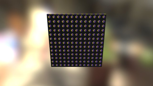 Grille bicolor var 3D Model