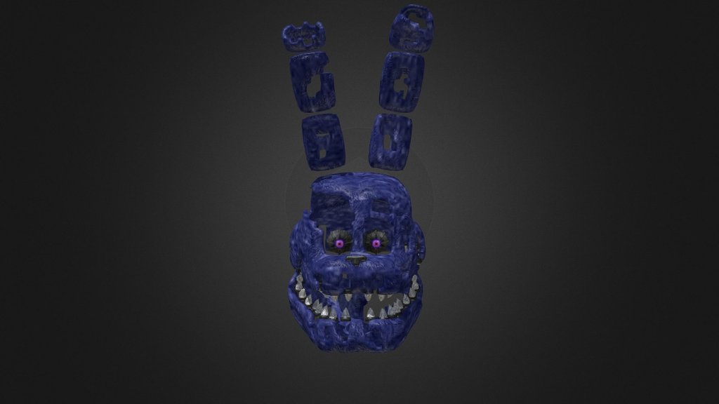 Fnaf World - Adventure Nightmare Bonnie - Download Free 3D model by katamas  (@katamas) [24a24a9]