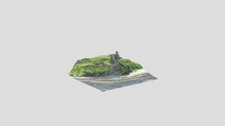 Greenan Castle - Ayr (Scotland) 3D Model
