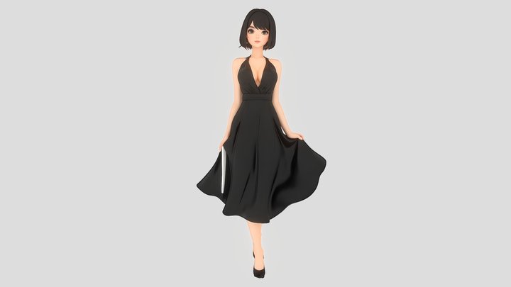 Deadly Beauty in Black