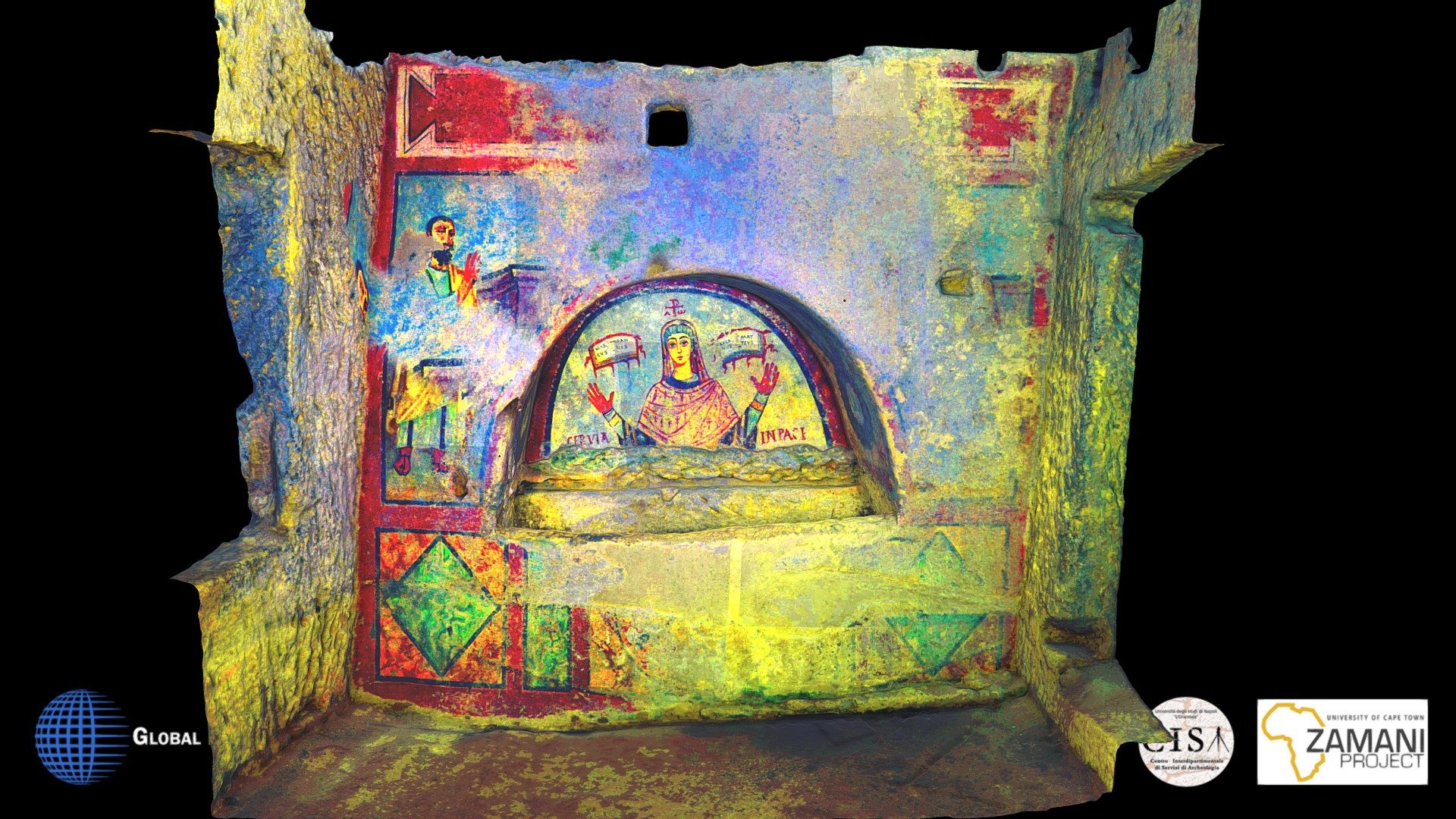 DStr. San Gennaro Catacomb Tomb and Fresco (1)