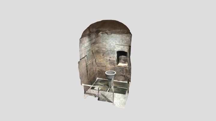 غرفة المعمودية كنيسة الطاهر حوش البيعة | الموصل 3D Model