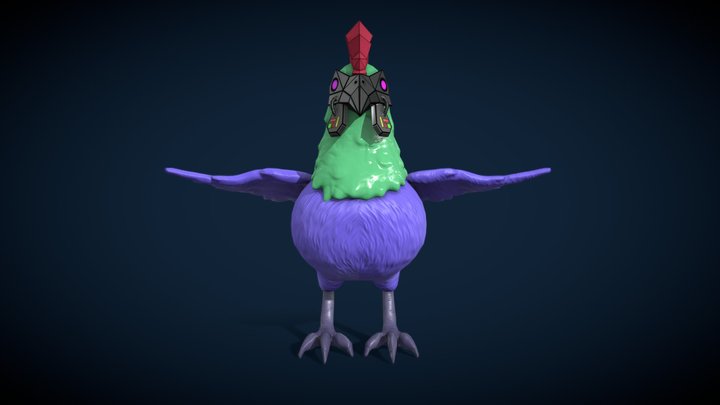 Chicken Tribe 3D Model 3D Model
