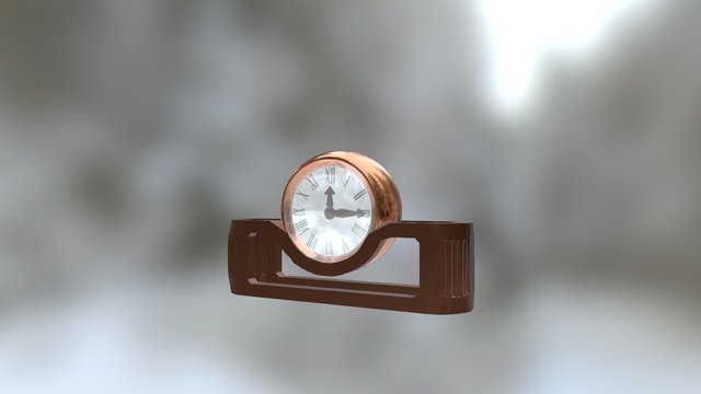 Clock 3D Model