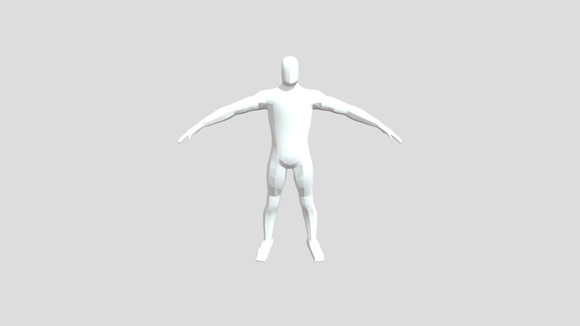 Simple human body - Download Free 3D model by CheeseLD (@pt612800 ...