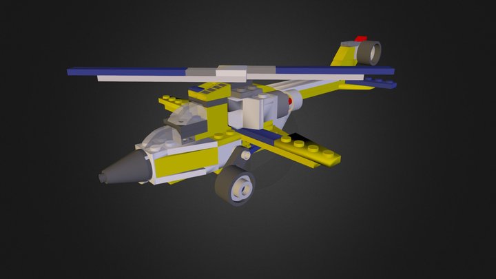 FLY LEGO_final 5.3ds 3D Model