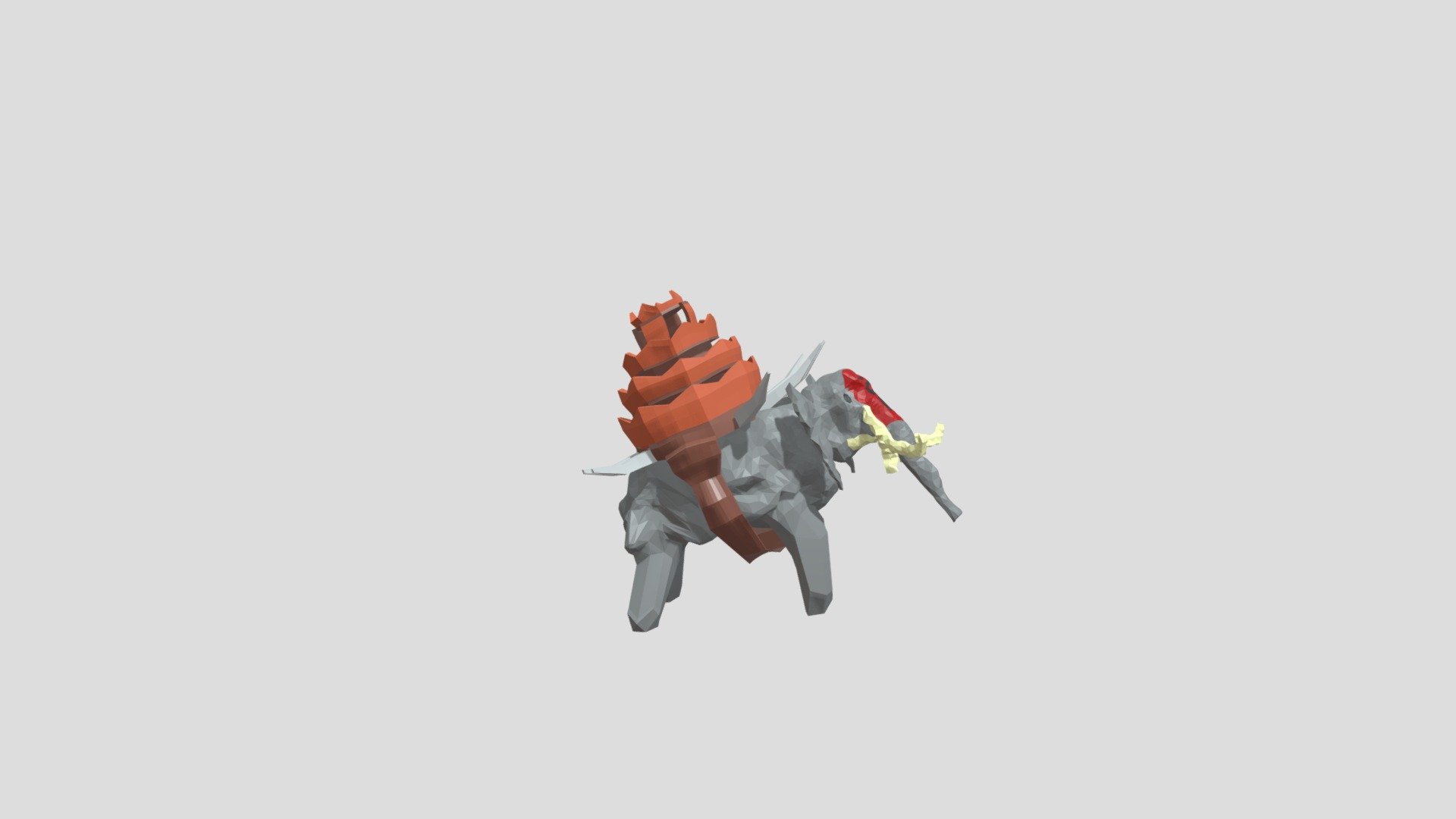 Lotr Olifant with animations