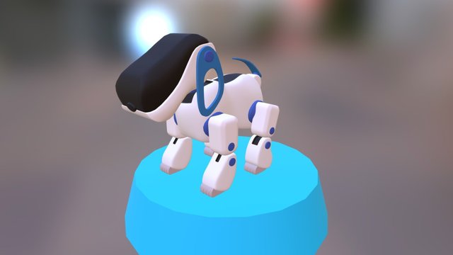 machine dog 3D Model