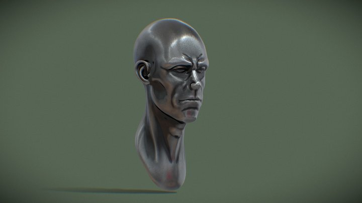 Metal MAN 3 3D Model