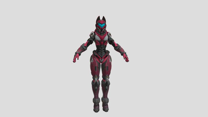 Yui - SpecOps Cat 3D Model