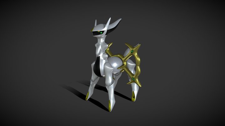 Arceus 3D Model