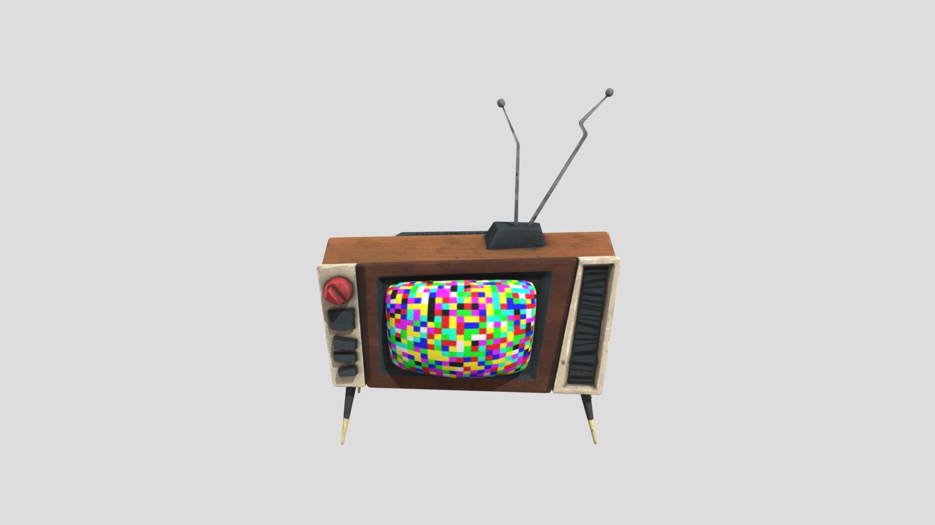 Hello Neighbor 2 TV Download Free 3D model by Eton (Carlove267272222