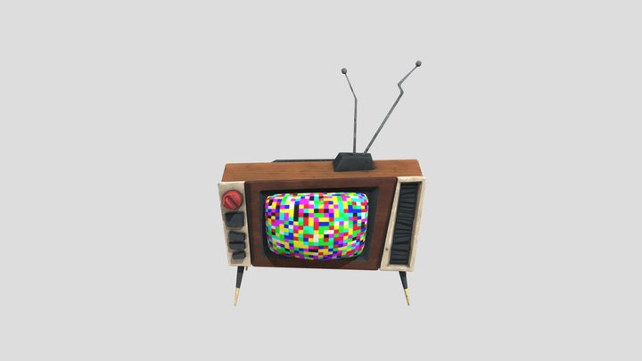 Hello Neighbor 2 TV 3D Model
