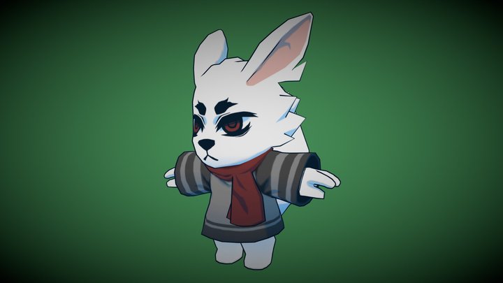 Wolf Boy (Rigged) 3D Model