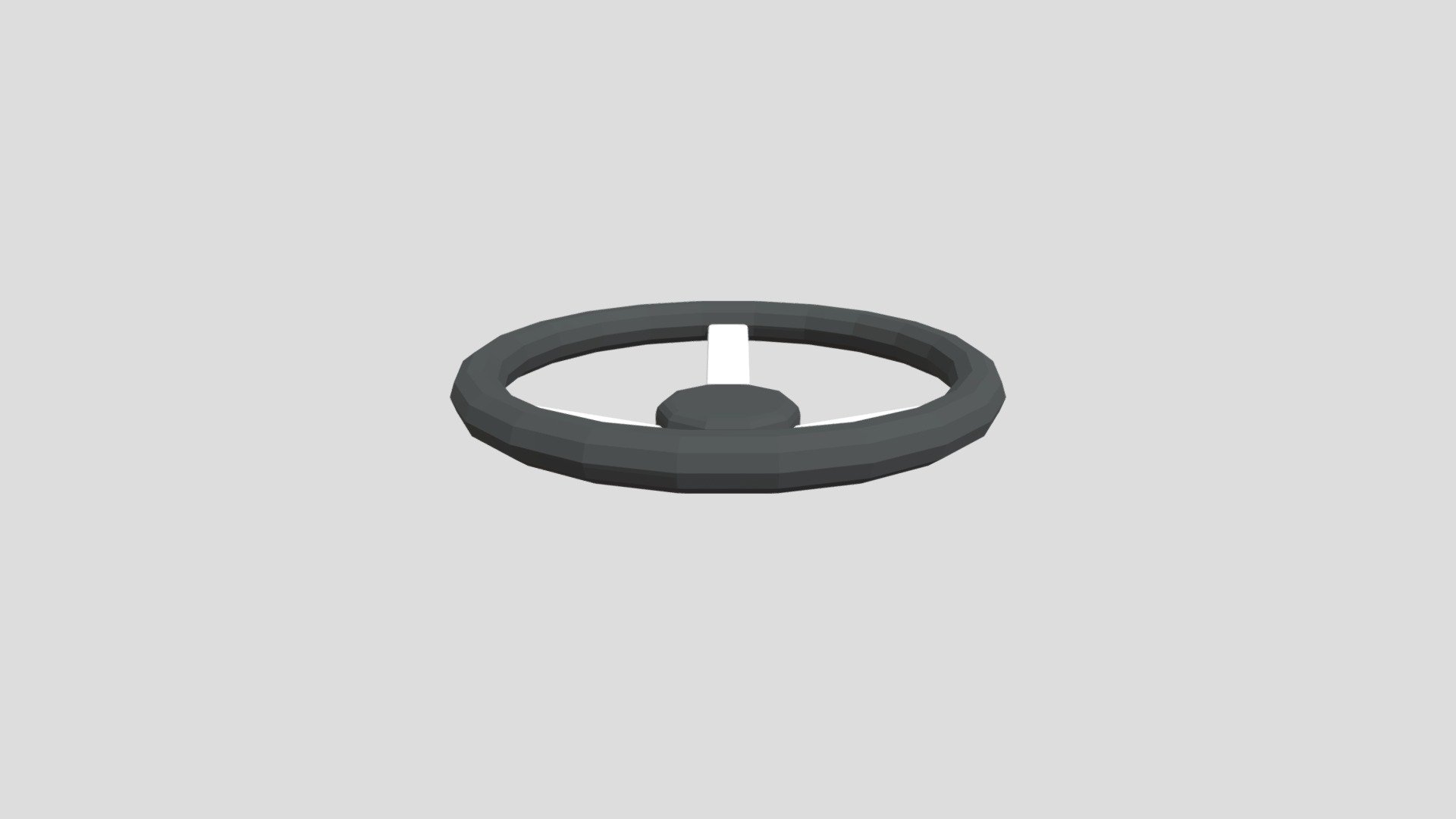Steering wheel from Poly by Google