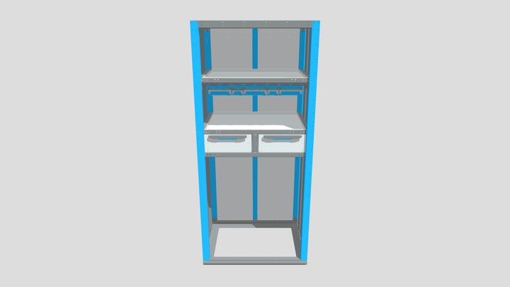 МНP-77_0965_20-22 Паркинг-бокс 900х650 Н2025 3D Model