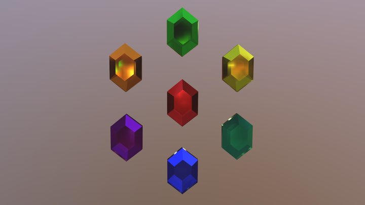 Time Stones 3D Model