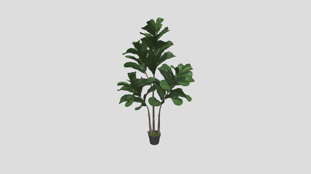 Faux Fiddle Leaf Fig Tree