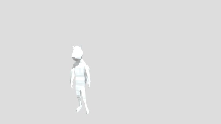 Raccoon Biped 3D Model