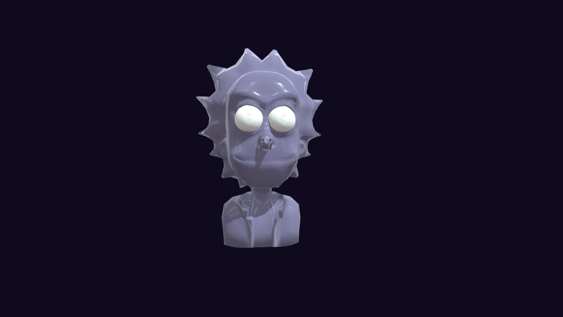RICKY SANCHEZ - mapeamento + normal map